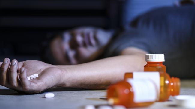 More than a million people in the United States have lost their lives to drugs since the late 1990s, with the issue worsening in the aftermath of the pandemic. Picture: Supplied