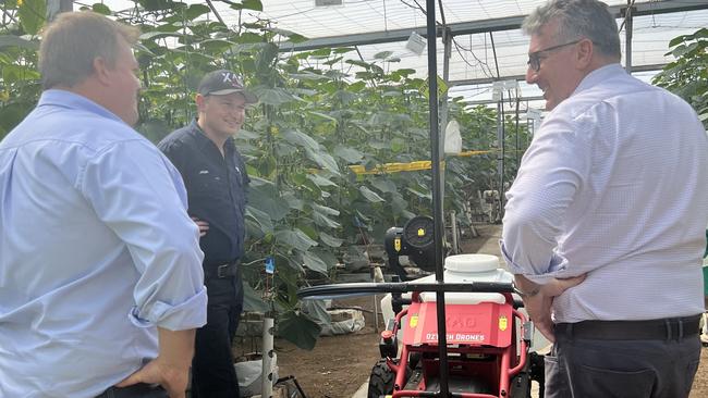 Eden Farms has been the site of several trials which have investigated smart picking and watering systems and crop imaging using GoPro cameras on land-based drones.