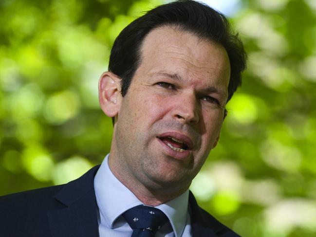 Australian Resources Minister Matt Canavan resigned over the leadership spill. Picture: Lukas Coch