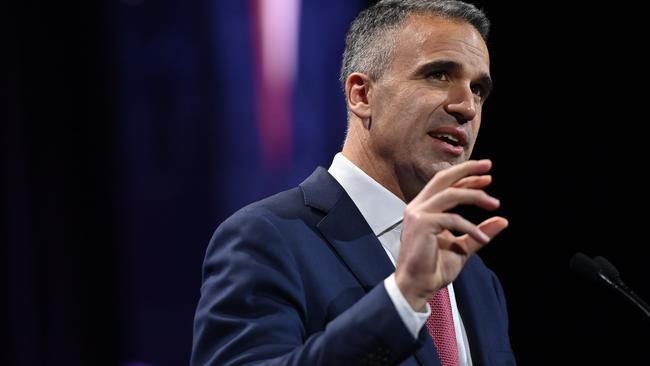 25/6/24. Premier Peter Malinauskas announcing South Australia's Housing Roadmap in a major speech at the Adelaide Convention Centre.Picture: Keryn Stevens