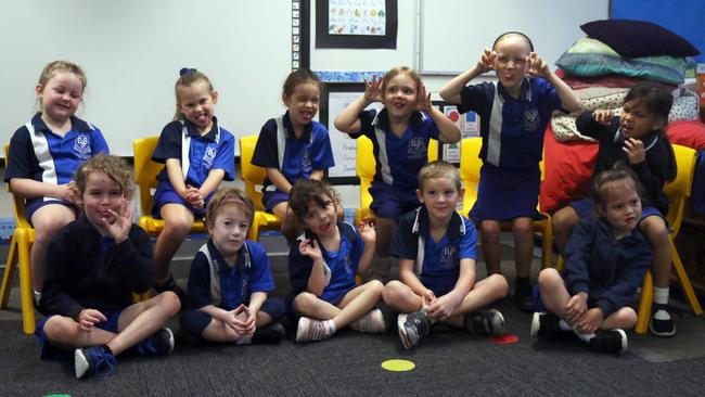 My First Year 2022: Boonah Prep Class (Top row: Alexandra, Pia, Ava, Florence, Kate, Stephanie. Seated: Lillie, Abbey, Sophie, Corey, Crystal.)