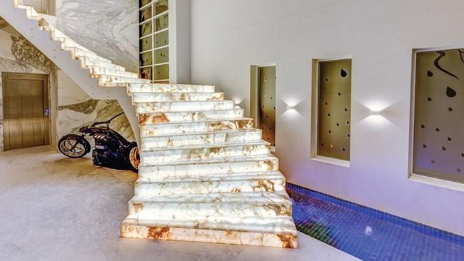 The lavish staircase for which Salim Mehajer has to pay $1m in construction costs and court fees.