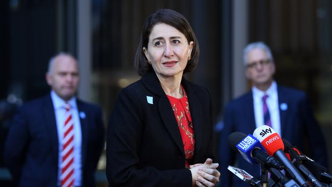 NSW Premier Gladys Berejiklian says schools will gradually return in in Term 3. Picture: AAP.