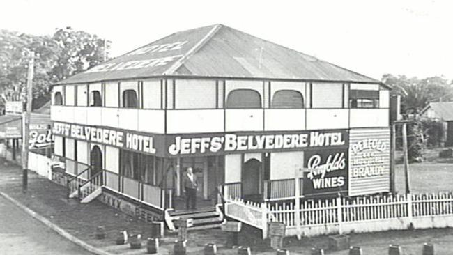 The Belvedere Hotel in 1920.