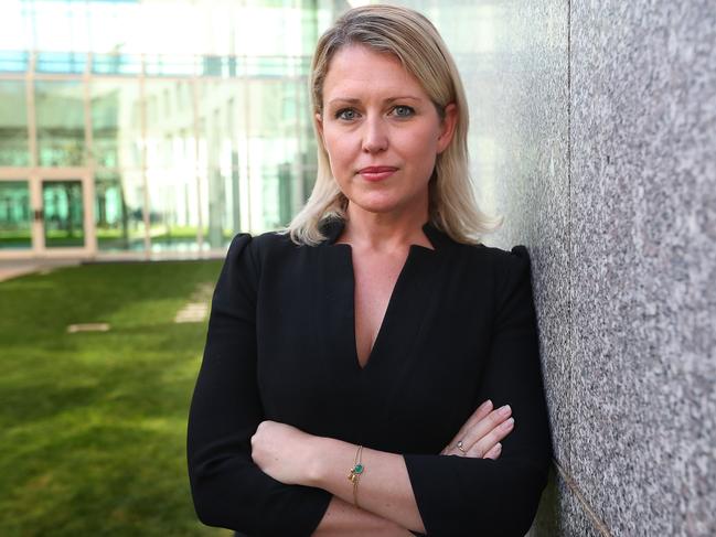 Australian lawyer Jennifer Robinson, at Parliament House in Canberra. Picture: Kym Smith