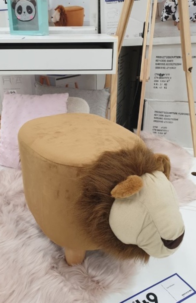 Elephant ottoman deals kmart