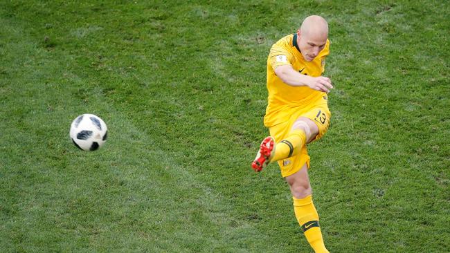 Aaron Mooy was asked to practice extra freekicks back at his club.