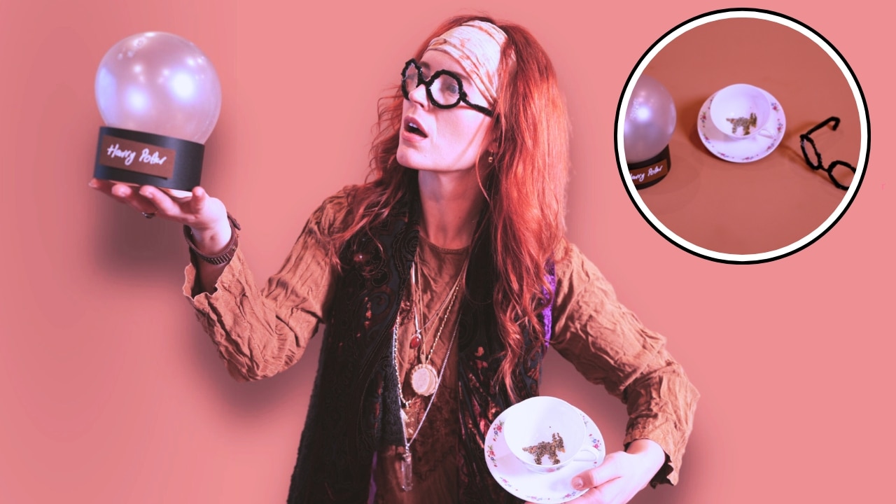 Professor Trelawney costume for a magic-themed Book Week. Image: supplied