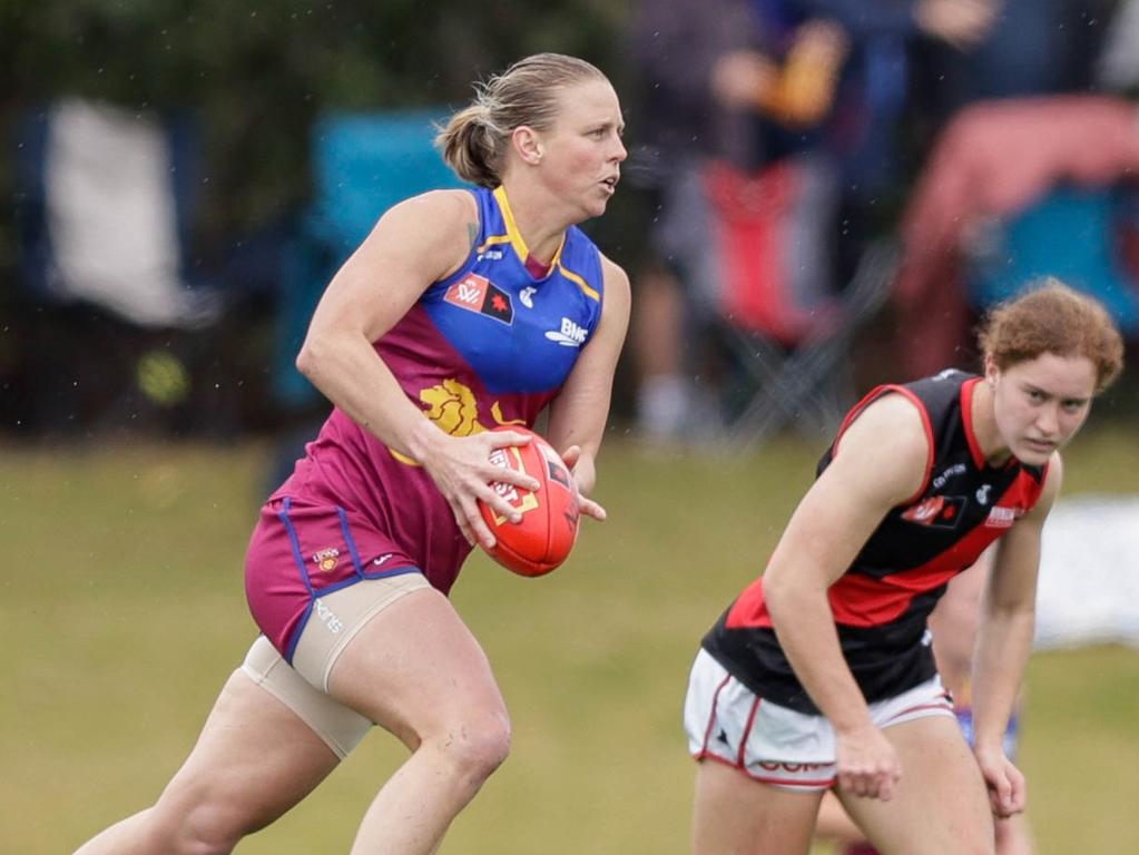 Lutkins last played an AFLW game in 2022. (Photo by Russell Freeman/AFL Photos via Getty Images)