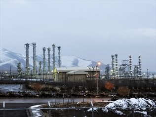 Iran's heavy water nuclear facilities near the central city of Arak