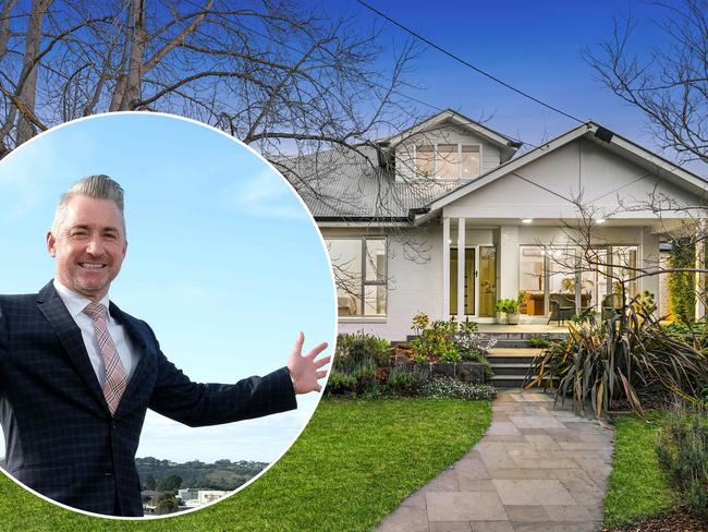 Marcus Falconer is set to auction 25 Roxby St, Manifold Heights on Saturday.