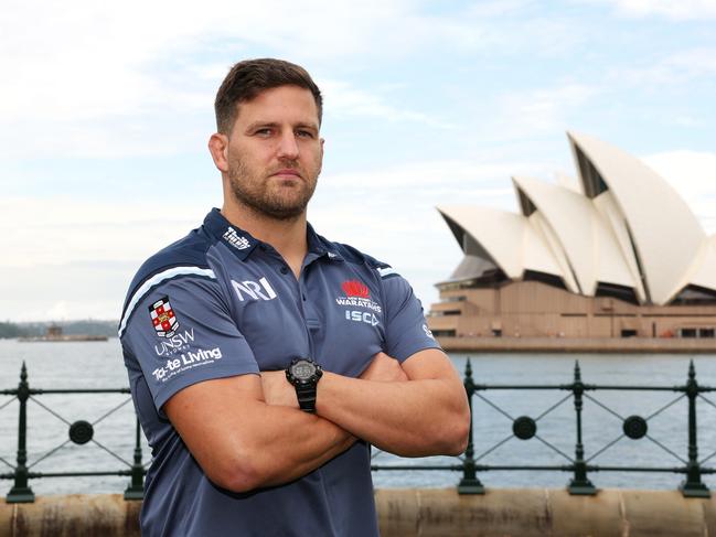 NSW Waratahs and Wallabies player Dave Porecki became Wallabies captain No.88. Picture: Mark Kolbe/Getty Images