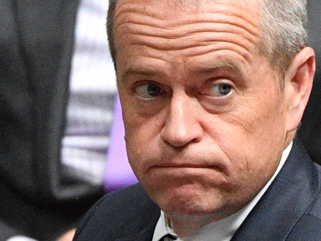 Leader of the Opposition Bill Shorten during Question Time in the House of Representatives at Parliament House in Canberra, Tuesday, June 26, 2018. (AAP Image/Mick Tsikas) NO ARCHIVING