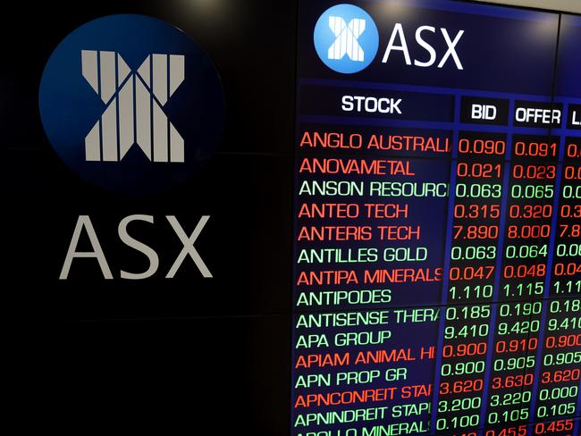 SYDNEY, AUSTRALIA - NewsWire Photos June 3, 2021: The opening of the ASX this morning with a mix of red and green on the board. Picture: NCA NewsWire / David Swift