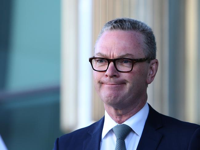 Defence Minister Christopher Pyne said law changes would take time. Picture: Kym Smith