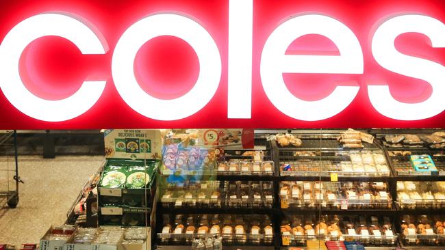 Coles has sasid Australaisn are cutting back on cleaning products. Picture: NCA NewsWire