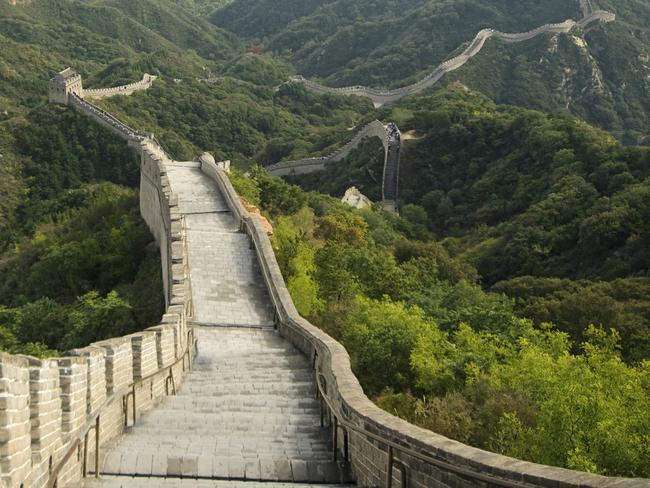 The Great Wall is hardly ever pictured as a ‘busy’ tourist location due to its enormous size. Picture: istock