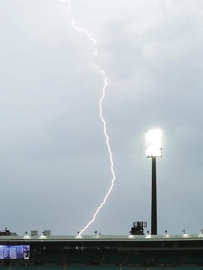 More than 864,000 lightning strikes were recorded across NSW on Monday. Picture: Matt King/Getty Images