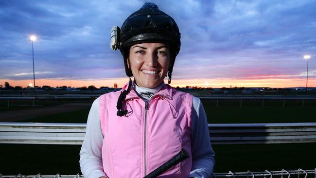 Jockey Tegan Harrison rode a winner for Gai Waterhouse on the Gold Coast yesterday.