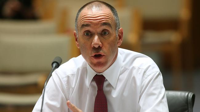 NAB CEO Andrew Thorburn was among bank chiefs calling for an inquiry. Picture Kym Smith