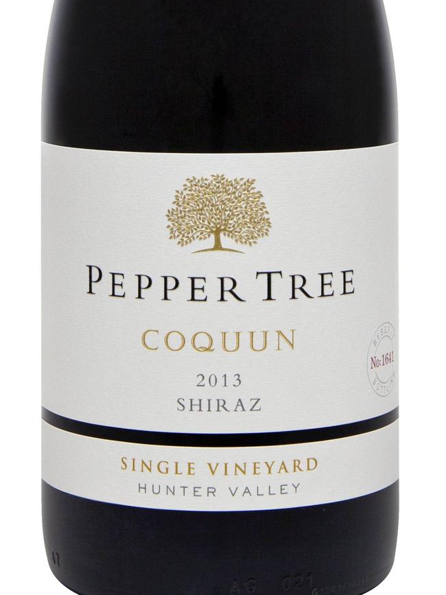 2013 Pepper Tree Wines Museum Release Alluvius Single Vineyard Reserve Hunter Valley Semillon.