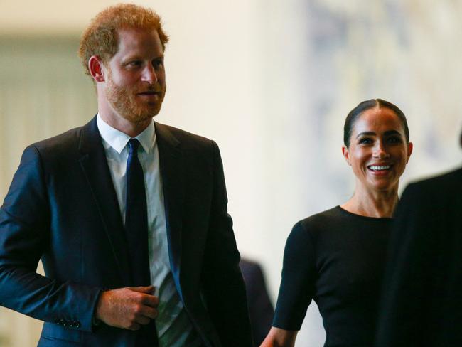 Prince Harry and Meghan Markle are living in California. Picture: AFP