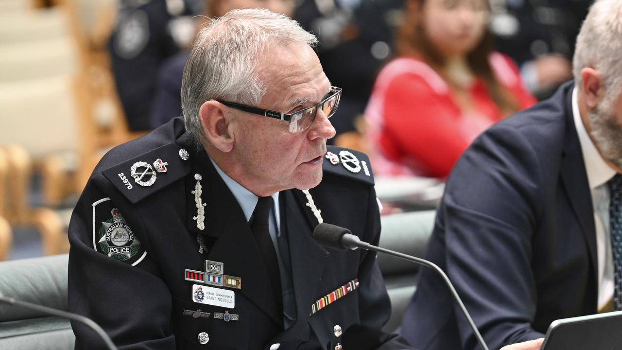 AFP Acting Deputy Commissioner Grant Nicholls says former detainees have been charged in relation to 27 crimes. Picture: NCA NewsWire / Martin Ollman