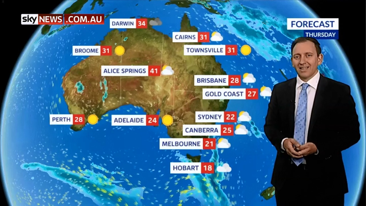 National Weather Forceast Sky News Australia