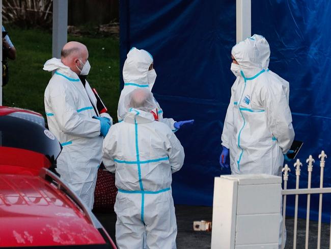 Human remains have been found in a suitcase at a house on Moncrieff Avenue Manurewa. Police are investigating the sceneNew Zealand Herald photograph by Dean Purcell 11 August 2022NZH 12Aug22 -Picture: Dean Purcell/NZ Herald