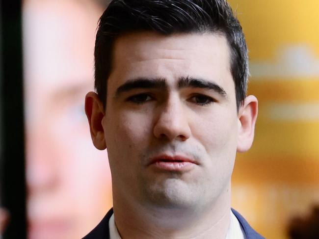 MELBOURNE, AUSTRALIA - NewsWire Photos - OCTOBER 9, 2024. Jacob Hersant arrives at Melbourne Magistrates court. He is the first person in Victoria convicted of performing a banned Nazi salute outside the County Court on October 27, 2023 Picture: David Geraghty / NewsWire