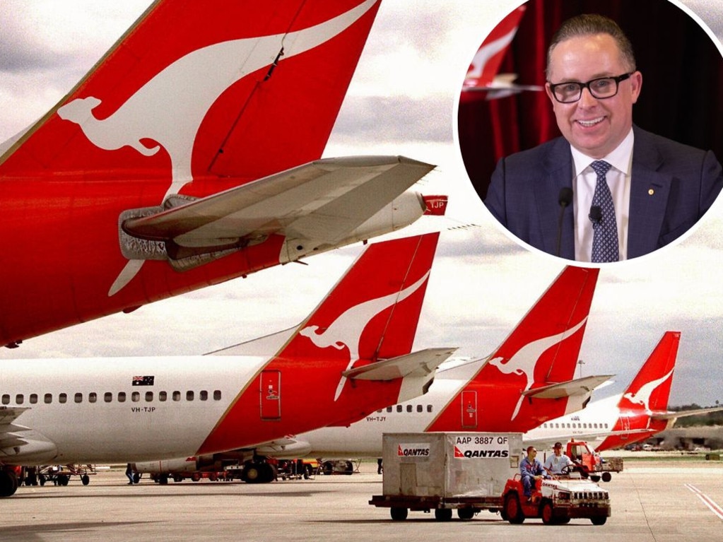 Qantas AGM Richard Goyder faces shareholders anger over Alan