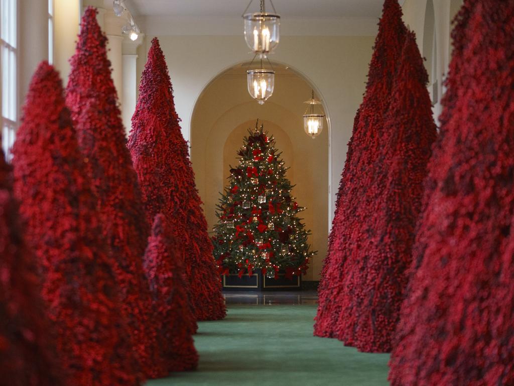 Donald Trump: Melania defends bizarre Christmas trees | news.com.au ...