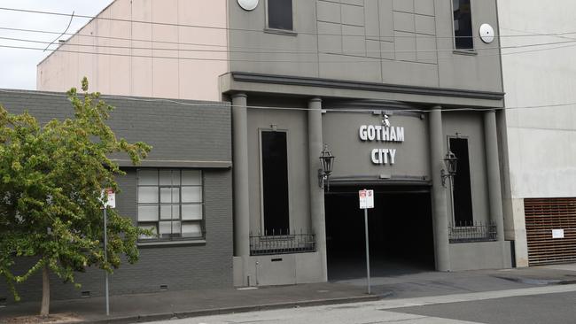Gotham City brothel in South Melbourne. Picture: David Crosling