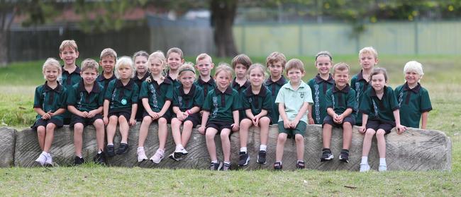 KT at Bateau Bay Public School. Picture: Sue Graham
