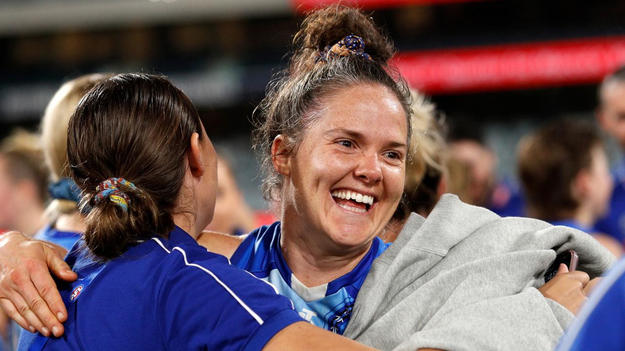 Returning skipper Emma Kearney admitted the Kangaroos were lucky to get away with the win.