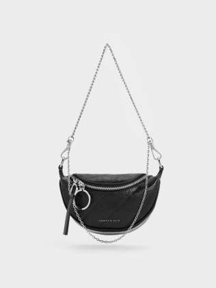 Philomena Half-Moon Bag. Picture: CHARLES&KEITH.