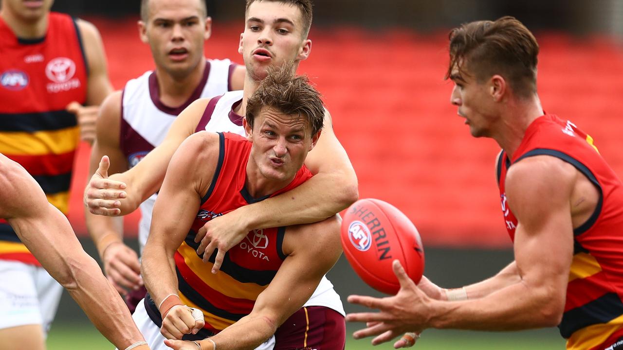 Matt Crouch was back in the thick of things for the Crows. Picture: Chris Hyde/Getty Images