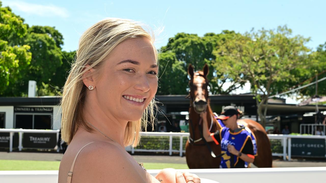 In August 2022, Leah Kilner (pictured) was thrown off her filly Stella Turn during a race at Grafton in NSW on July 3 and was then trampled by other horses. Image: Grant Peters Trackside Photography