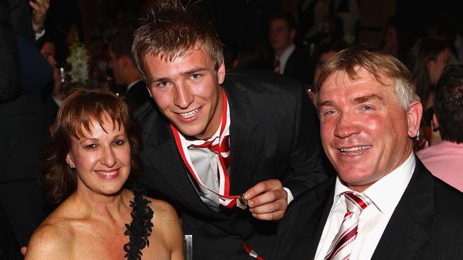 Kieren Jack doesn’t speak to his parents, dad Garry and mum Donna. Picture: Getty Images