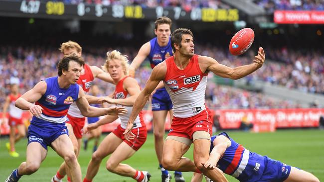 Josh Kennedy was huge for the Swans. Picture: Getty Images