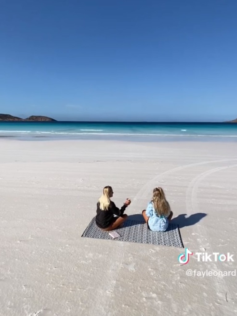 She encouraged others to put it on their bucket list. Picture: TikTok/fayleonard