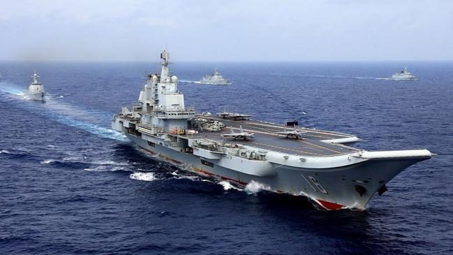 China’s aircraft carrier, the Liaoning.