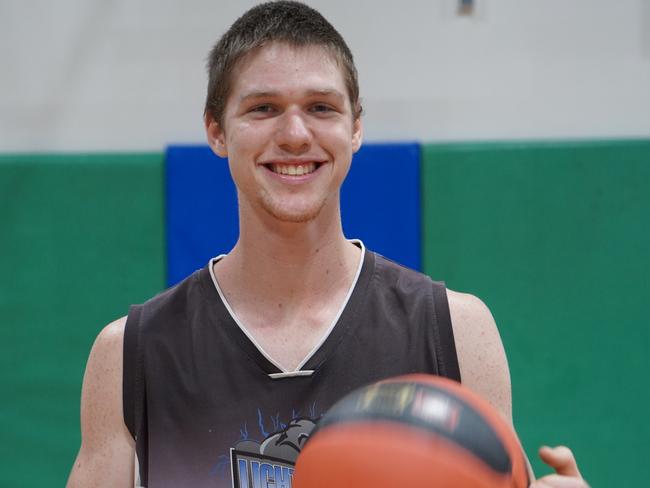 Luca Tutty will be a key ingredient for Lightning in 2022-23. Picture: Darwin Basketball Association