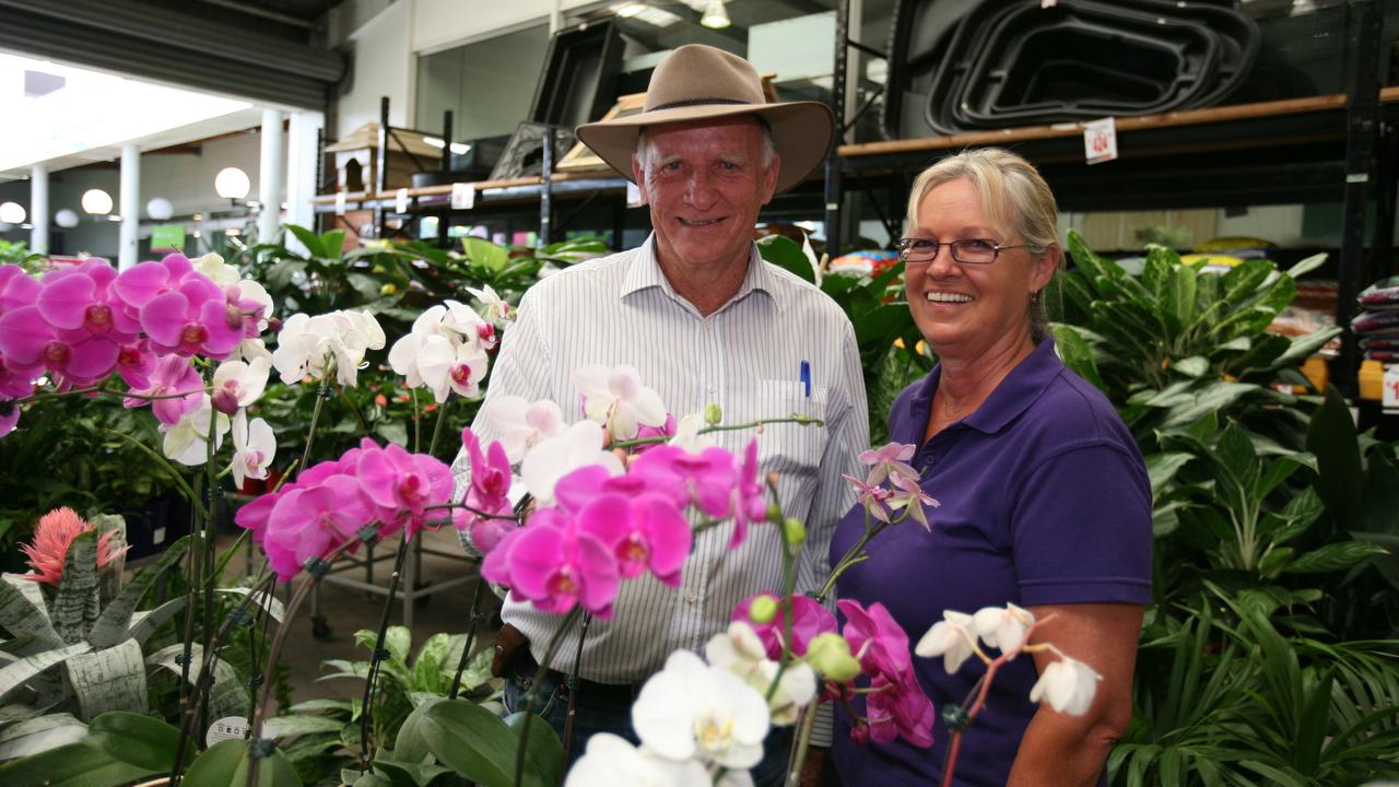 Radio Gardening Star Tom Wyatt and Carol Cameron were on hand to judge the Mackay Regional Gardening Competition.