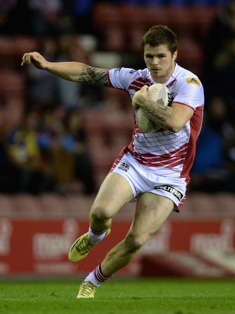 The pair reportedly didn’t get along in their time playing together for Wigan in England. Picture: Getty Images.