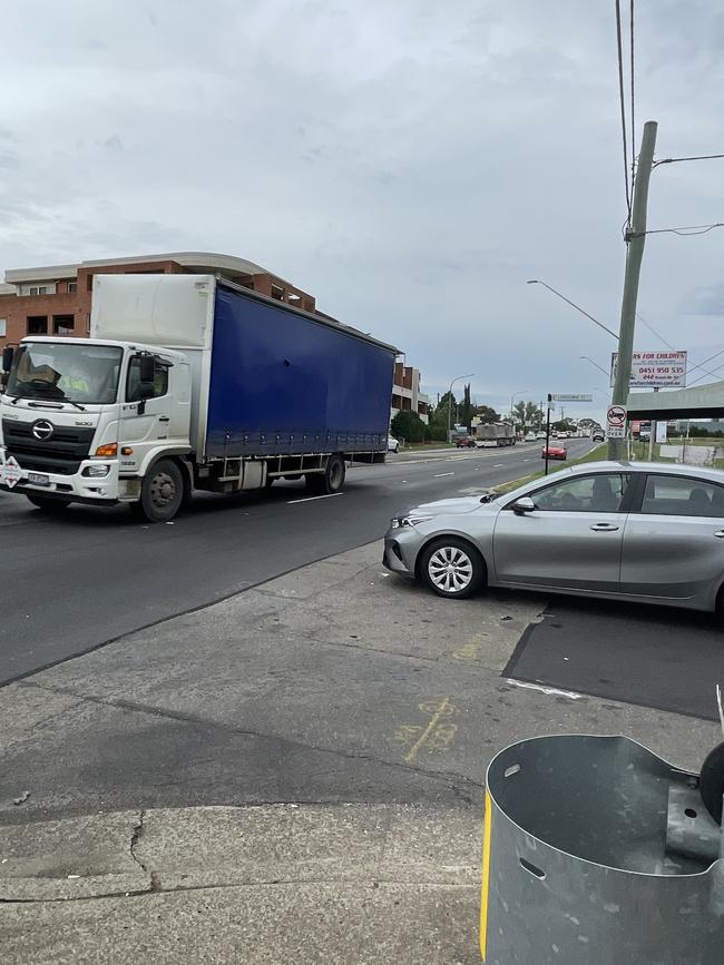 He said trucks break the rules and often use Lansdowne St.