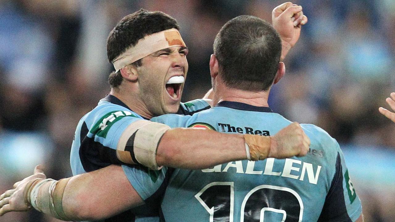 Michael Ennis and Paul Gallen knew how to win an Origin game.