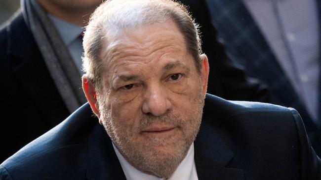 Harvey Weinstein arrives at the Manhattan Criminal Court in New York City in 2020. Picture: AFP