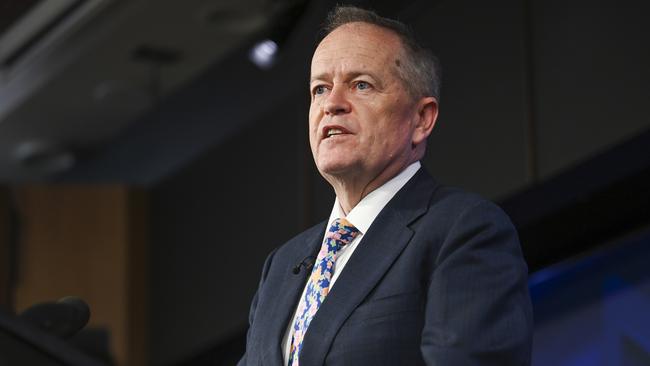 NDIS and Government Services Minister Bill Shorten. Picture: NewsWire / Martin Ollman