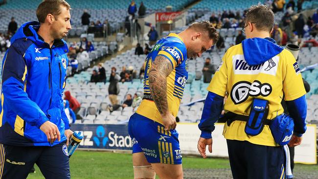 The Eels somehow signed Watmough without a full medical.